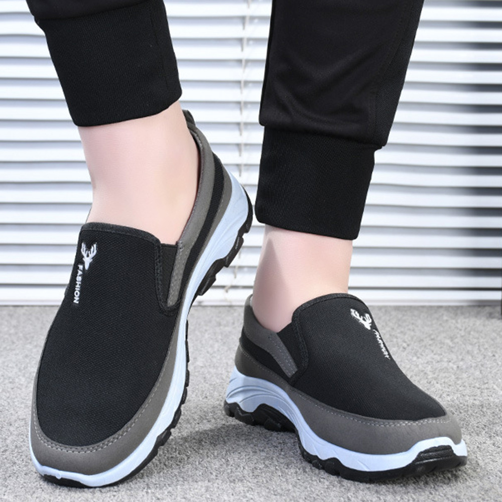 Ahlsentop 2024 Sommer neue bequeme atmungsaktive Mesh-Freizeitschuhe für Herren