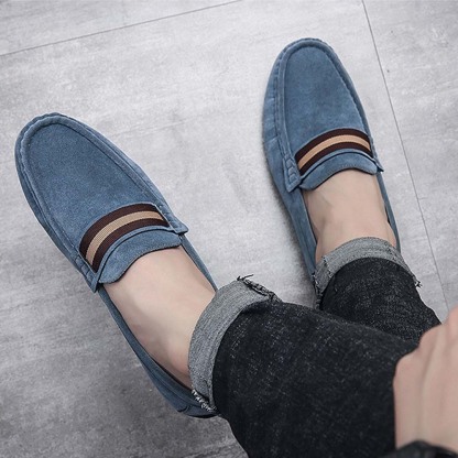 Ahlsentop Hochwertige Frühlings-Loafer aus Wildleder für Herren