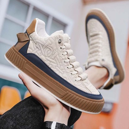 AHLSENTOP Neue modische Low-Top-Freizeitschuhe aus Segeltuch für Herren
