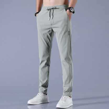AHLSENTOP Atmungsaktive Herren-Stretch-Freizeithose aus Eisseide
