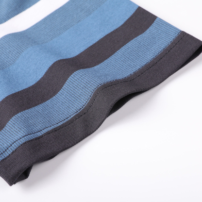 Ahlsentop™ Neues Jugend-Poloshirt mit gestreiftem Revers für Herren