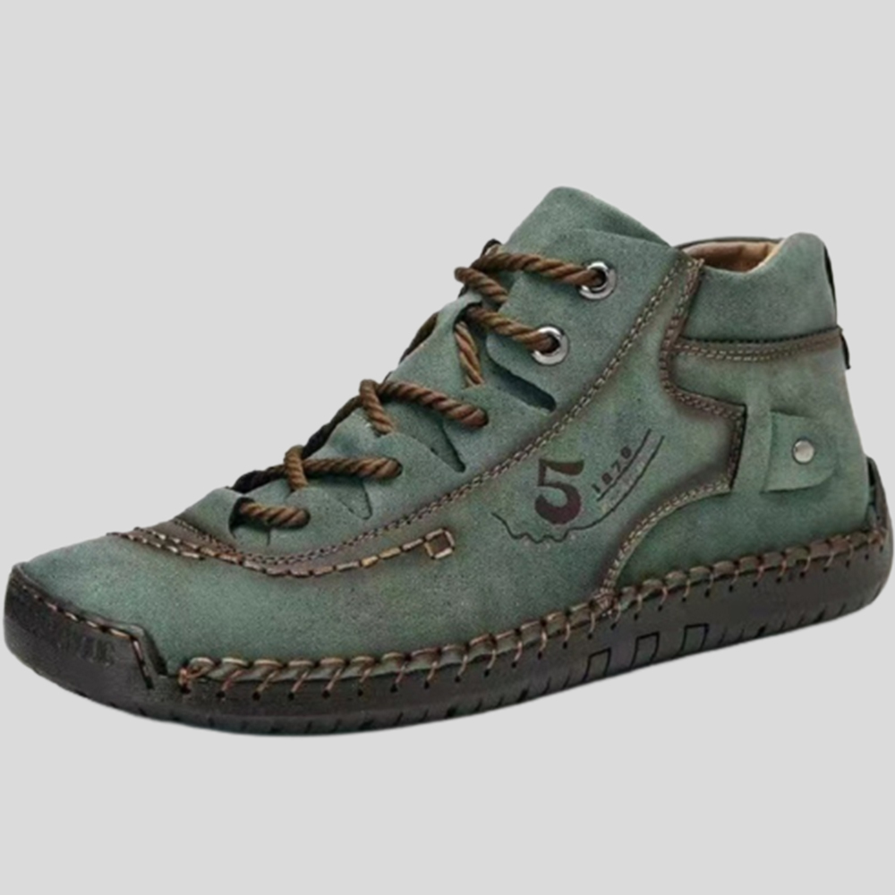 Ahlsentop Handgenähte britische Freizeitstiefel für Herren im Herbst