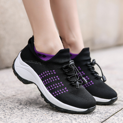 Ahlsentop® Inara - Ergonomischer & leichter Schmerzlinderungs-Sneaker mit Gummizug