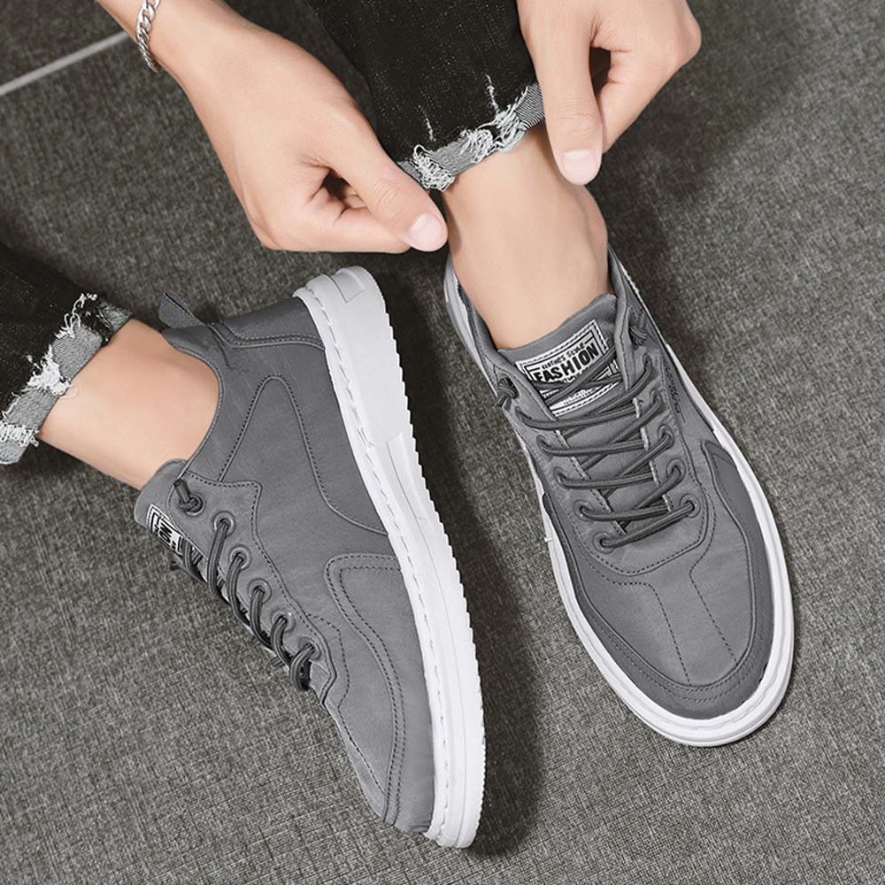 AHLSENTOP Neue atmungsaktive Low-Top-Freizeitschuhe aus Canvas für Herren