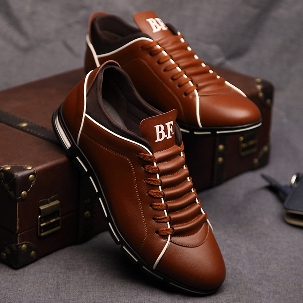 Ahlsentop Neue Herren-Schnürschuhe im britischen Stil