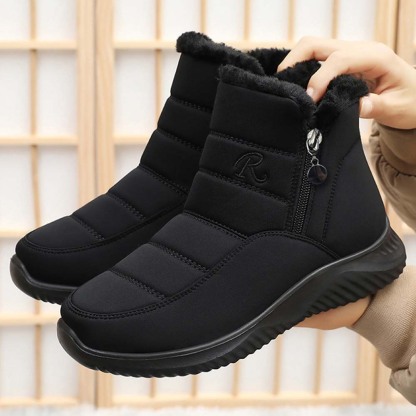 Metallwolke Winter-Fleece-High-Top-warme Baumwollstiefel