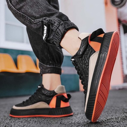 AHLSENTOP Neue modische Low-Top-Freizeitschuhe aus Segeltuch für Herren