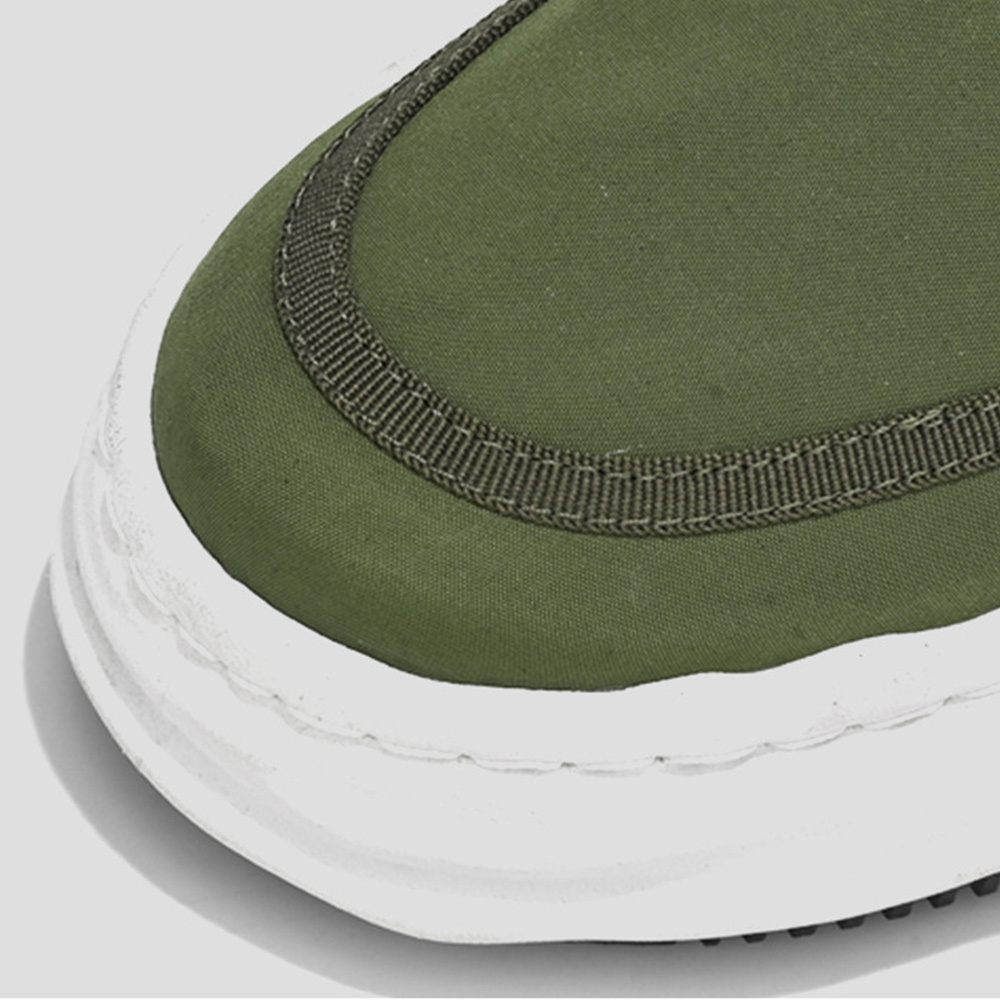 Ahlsentop Slip-On-Segeltuchschuhe mit elastischem Besatz
