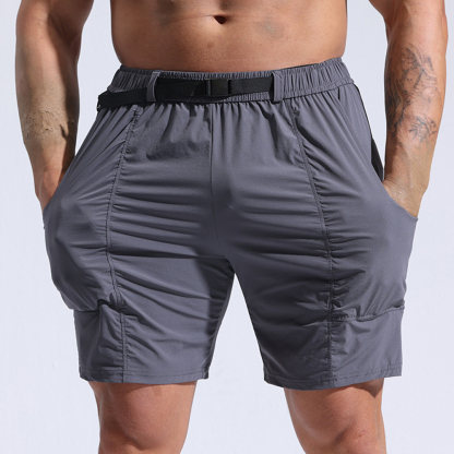 Ahlsentop™ Herren-Sportshorts, lockere Herren-Freizeithose, Multi-Pocket-Cargohose