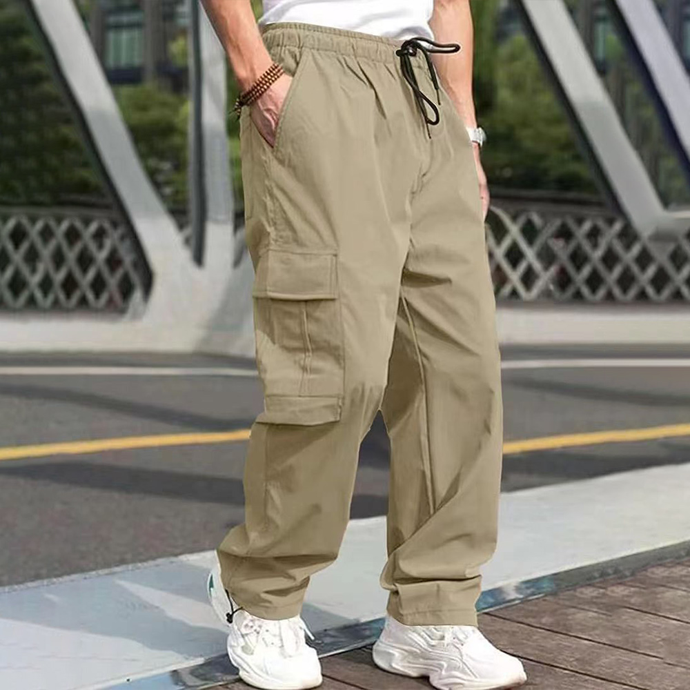 AHLSENTOP Neue lässige gerade Hose für Herren im Sommer