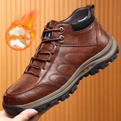 AHLSENTOP Warme, sportliche Herren-Schuhe aus Fleece