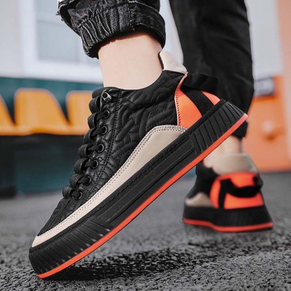 AHLSENTOP Neue modische Low-Top-Freizeitschuhe aus Segeltuch für Herren