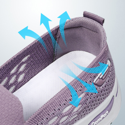 Ahlsentop Atmungsaktive Slip-on-Freizeitschuhe für Damen
