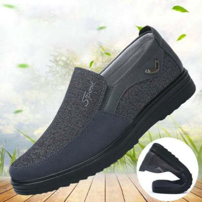 AHLSENTOP™ Leichte und bequeme Sommer-Leinenschuhe für Herren