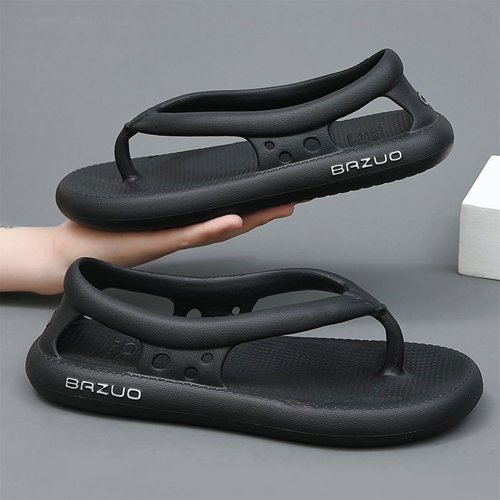 Ahlsentop Neue Paar rutschfeste Flip-Flops-Hausschuhe