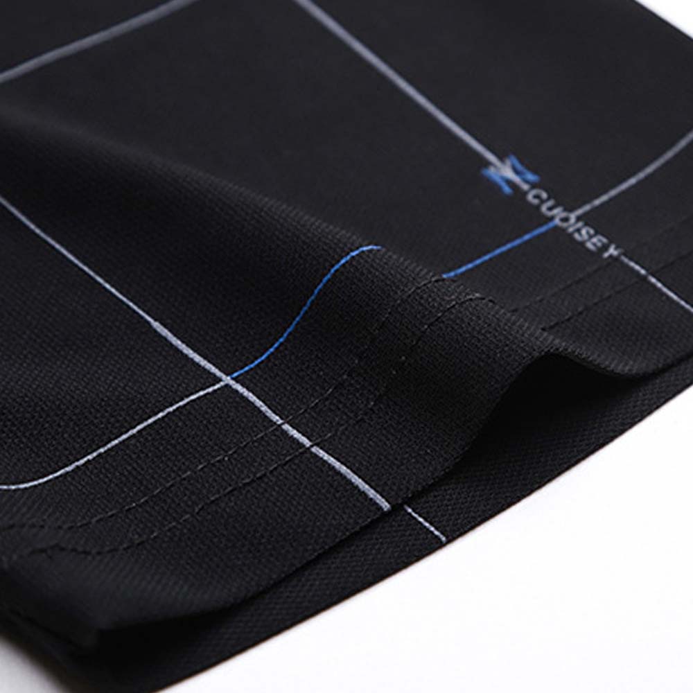 AHLSENTOP® Sommerliches neues Herren-Kurzarm-T-Shirt aus Eisseide mit Karomuster