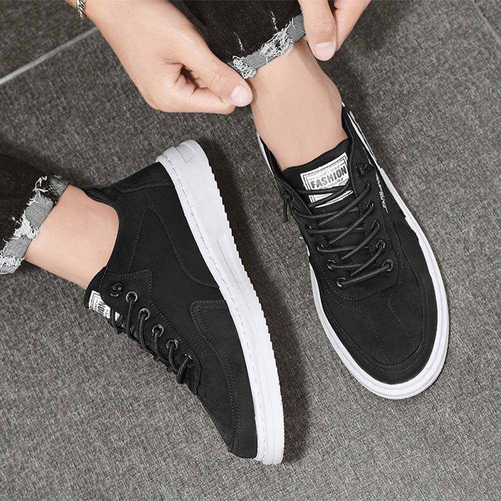 AHLSENTOP Neue atmungsaktive Low-Top-Freizeitschuhe aus Canvas für Herren