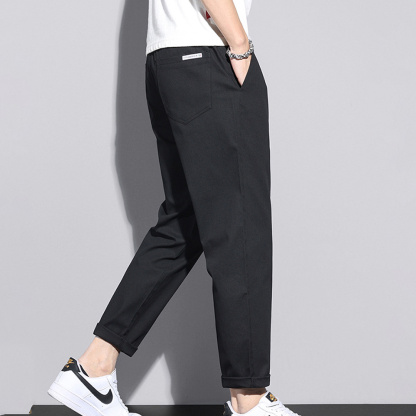 AHLSENTOP™ Sommerliche lockere Herren-Freizeithose aus Eisseide