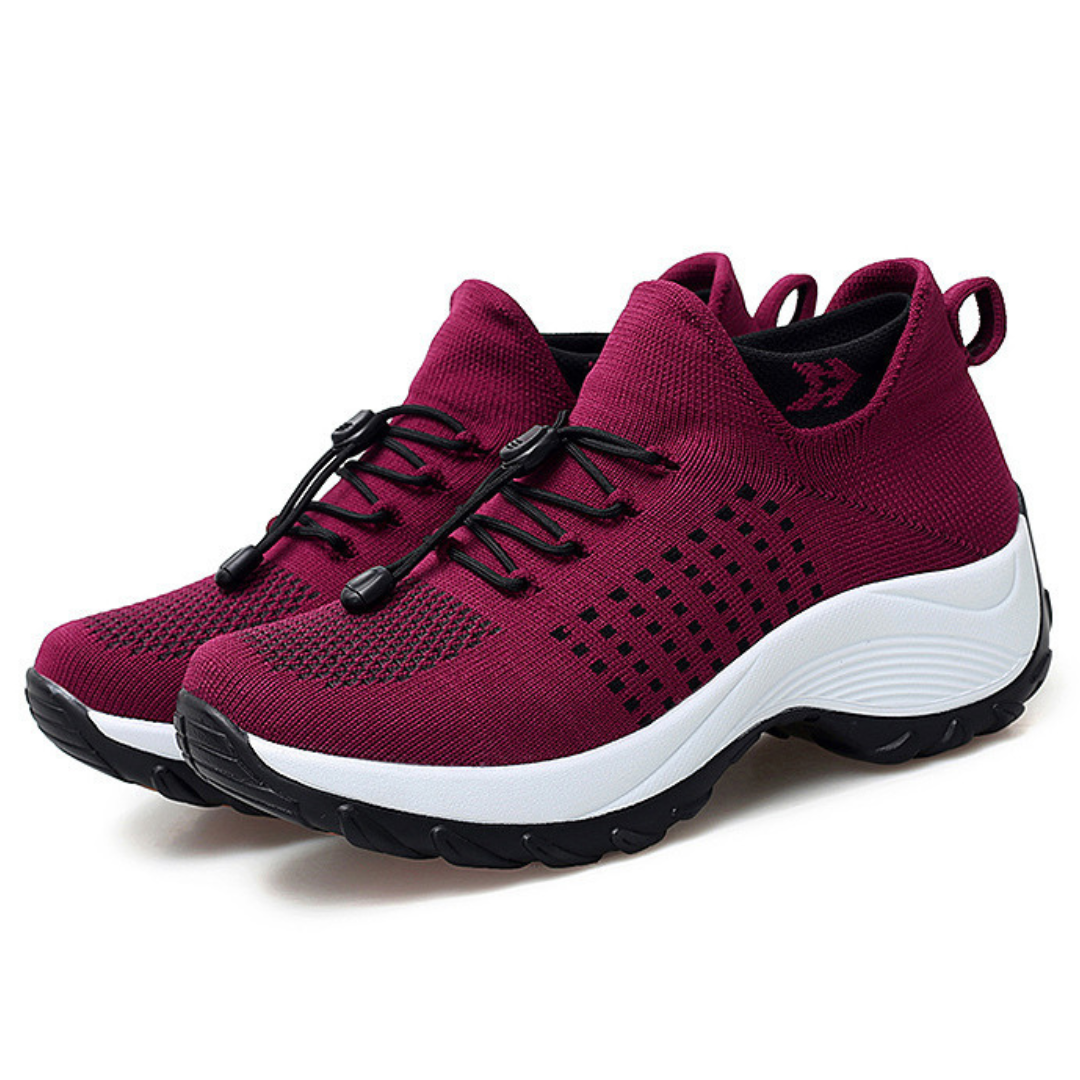 Ahlsentop® Inara - Ergonomischer & leichter Schmerzlinderungs-Sneaker mit Gummizug