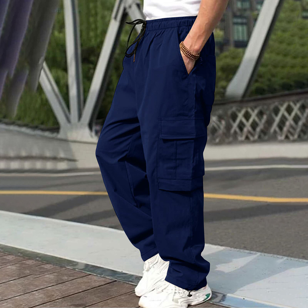 AHLSENTOP Neue lässige gerade Hose für Herren im Sommer