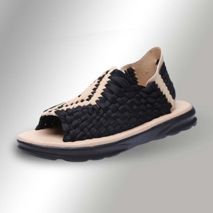 Ahlsentop Neue atmungsaktive gewebte Strandsandalen für Herren