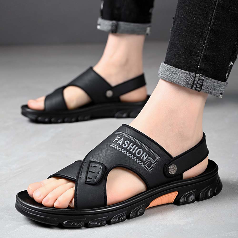 Ahlsentop Neue rutschfeste und atmungsaktive Strandsandalen für Herren