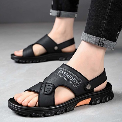 Ahlsentop Neue rutschfeste und atmungsaktive Strandsandalen für Herren