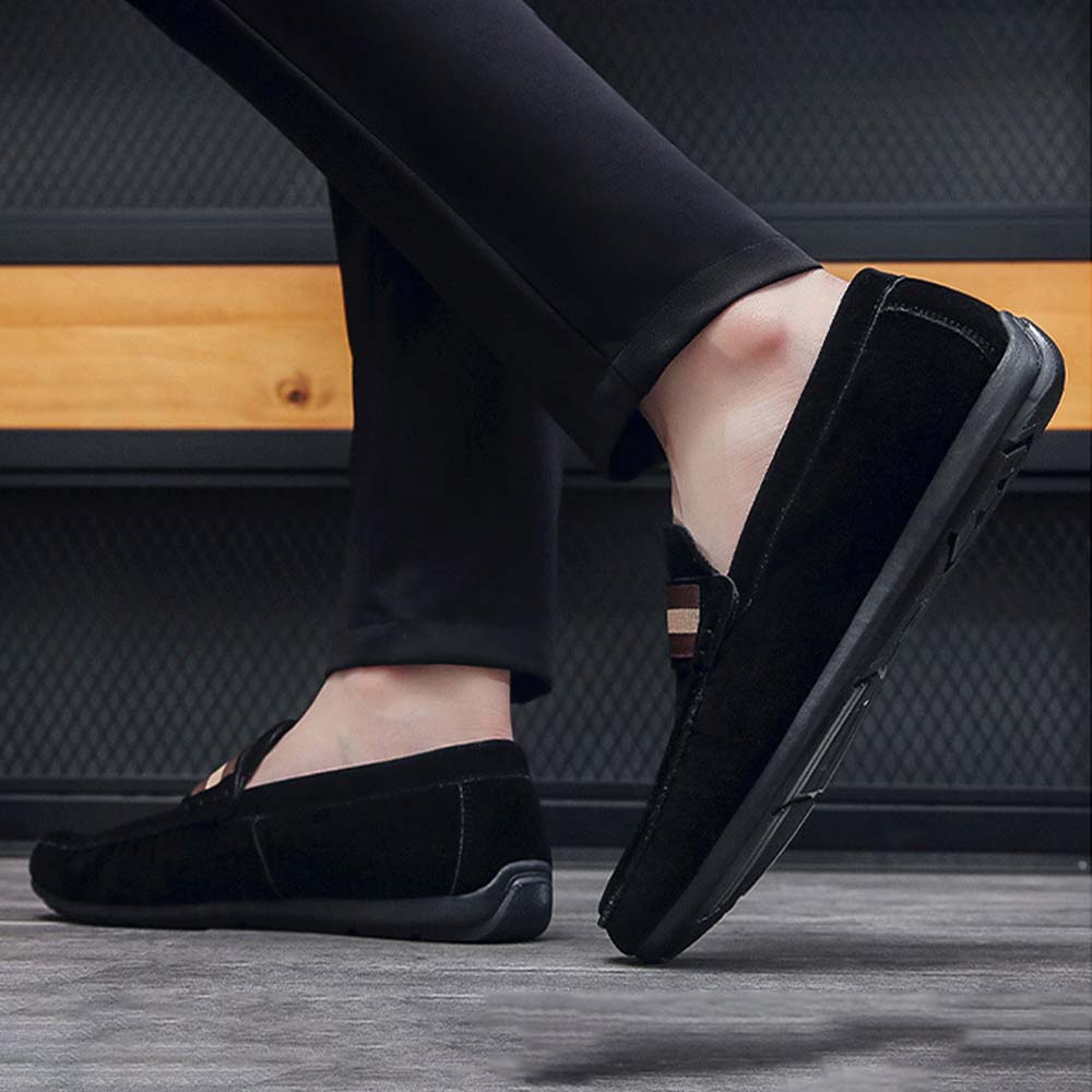 Ahlsentop Hochwertige Frühlings-Loafer aus Wildleder für Herren