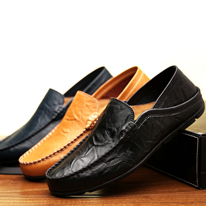 Ahlsentop Trendige, lässige Schuhe aus weichem Leder
