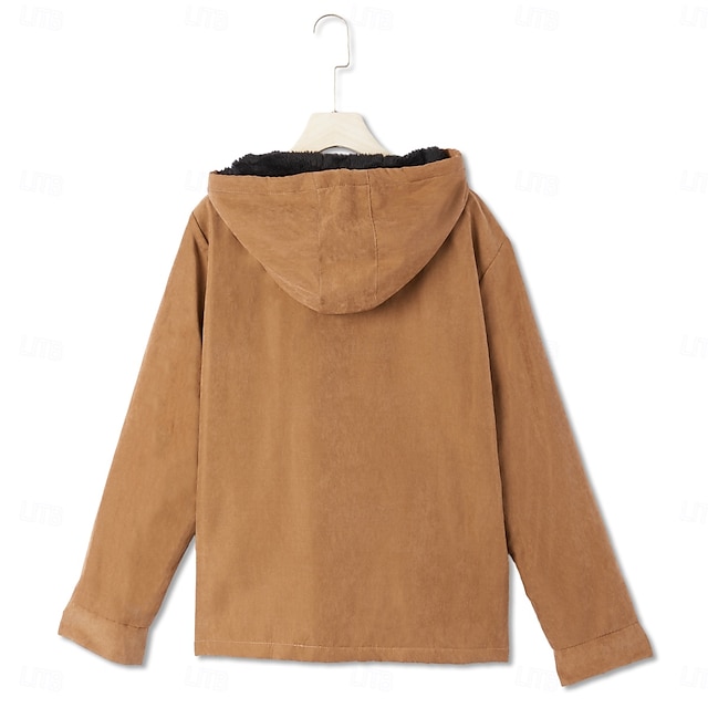 Herren Kapuzenjacke im einfachen, retro Streetstyle