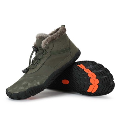 AHLSENTOP® Winter-Outdoor-Baumwollschuhe, warme Fleece-Wanderschuhe