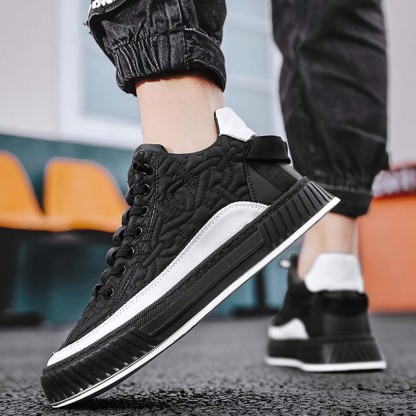 AHLSENTOP Neue modische Low-Top-Freizeitschuhe aus Segeltuch für Herren