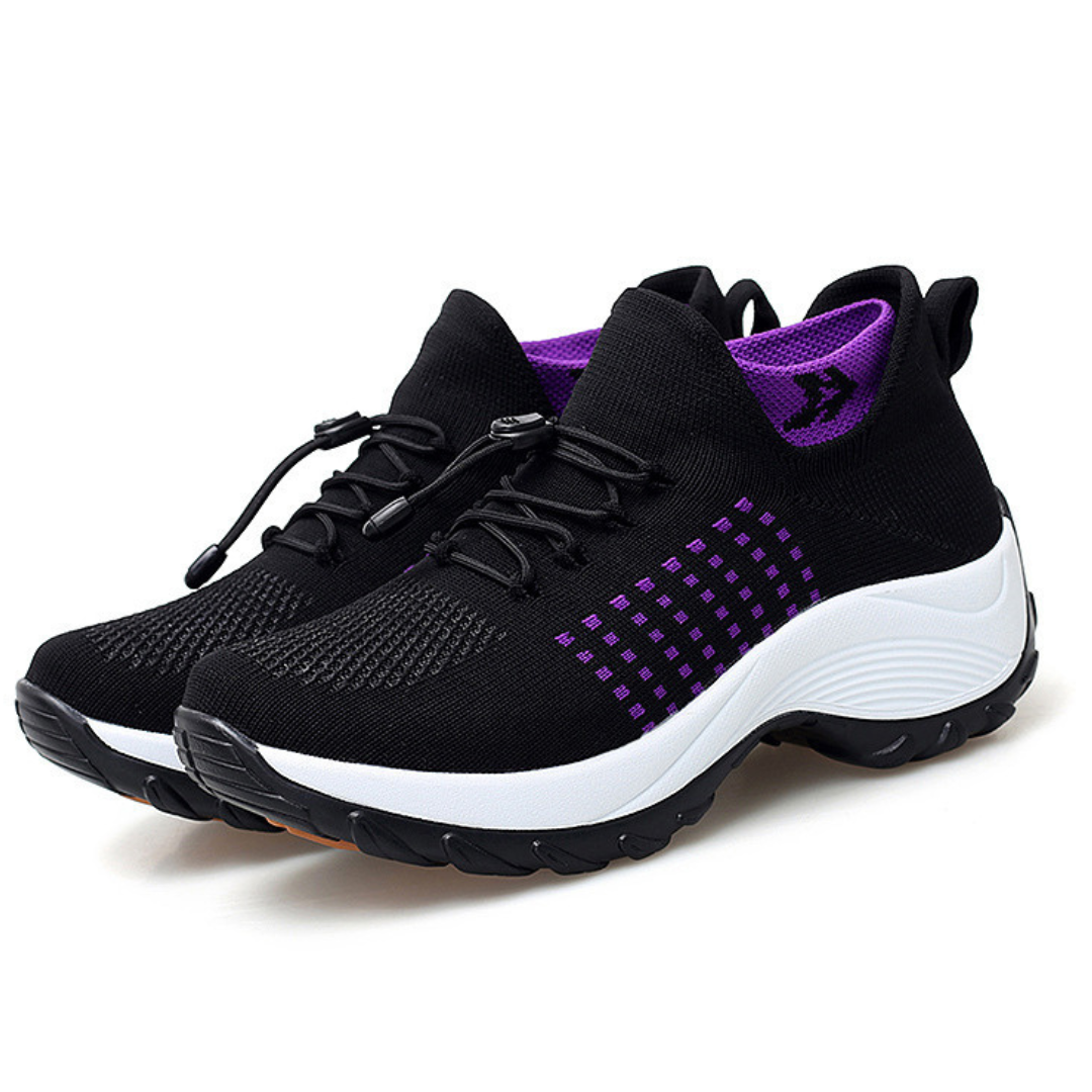 Ahlsentop® Inara - Ergonomischer & leichter Schmerzlinderungs-Sneaker mit Gummizug