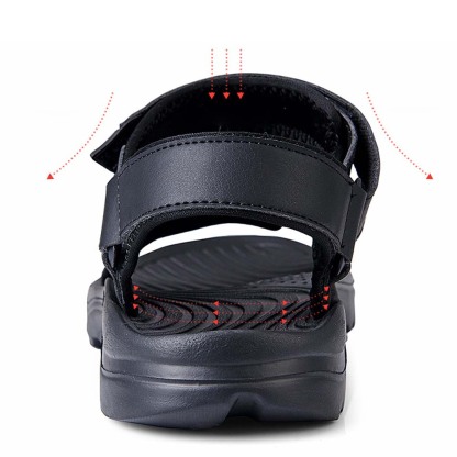 Ahlsentop Neue atmungsaktive Klettverschluss-Sandalen für Herren