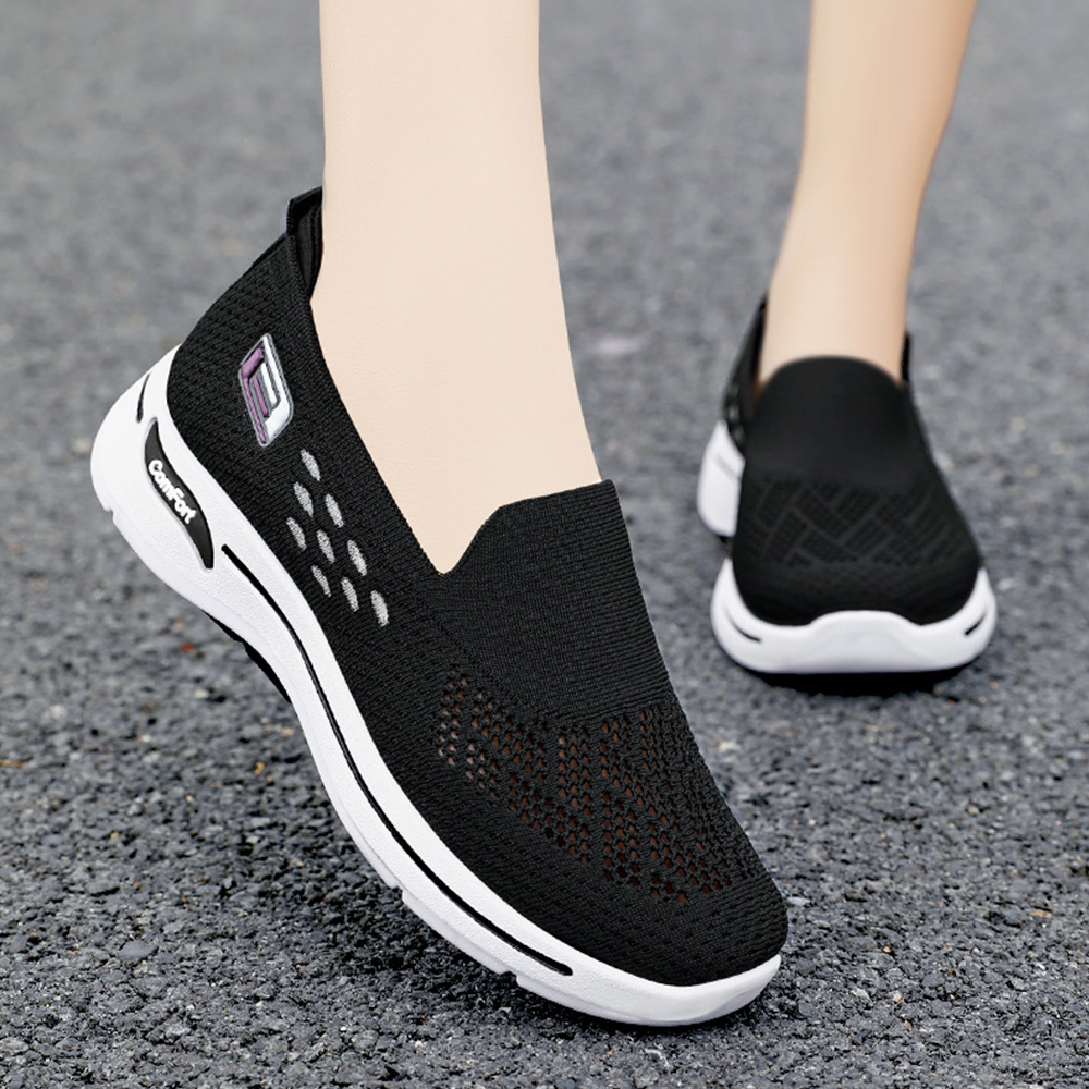 Ahlsentop Atmungsaktive Slip-on-Freizeitschuhe für Damen