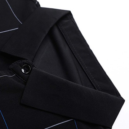 AHLSENTOP® Sommerliches neues Herren-Kurzarm-T-Shirt aus Eisseide mit Karomuster