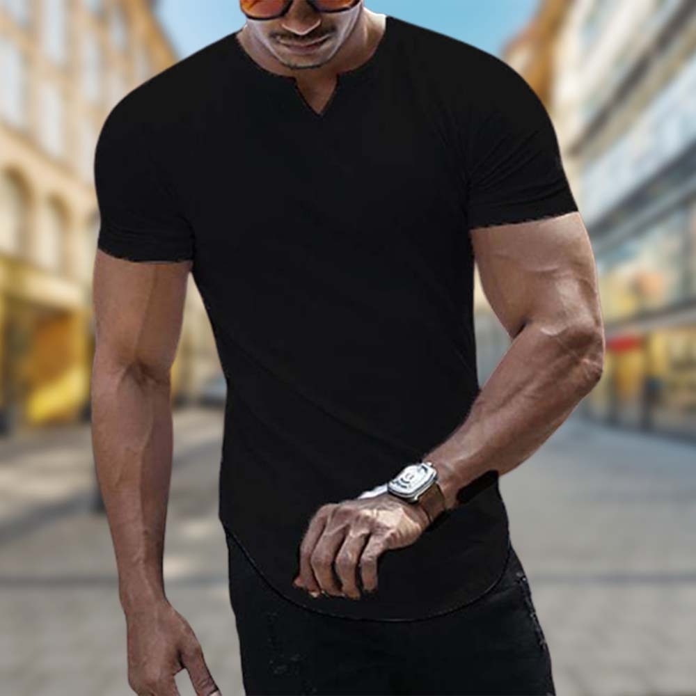 AHLSENTOP™ Frühling Sommer neue V-Ausschnitt Casual T-Shirts für Männer