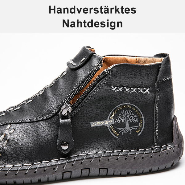 Ahlsentop Mid-Top-Loafer mit Nahtreißverschluss