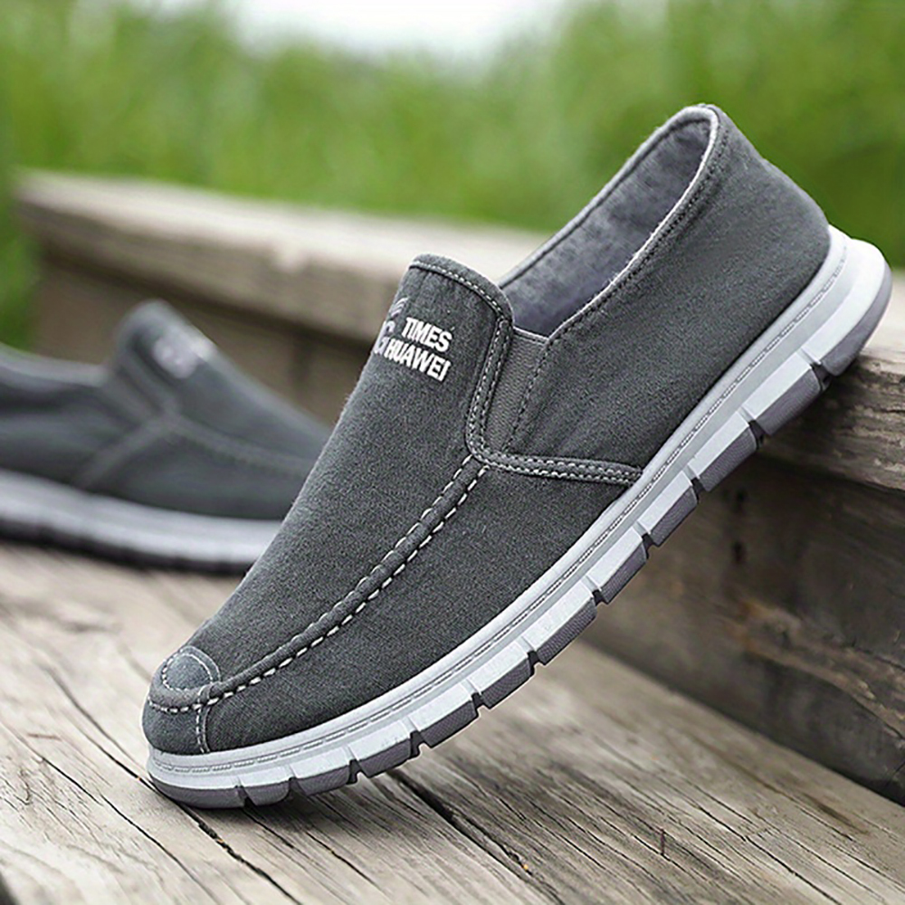 Ahlsentop 2024 Neue lässige, atmungsaktive Slip-On-Leinwandschuhe für Herren