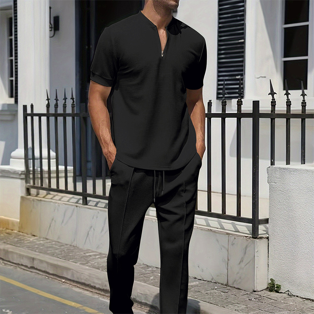 AHLSENTOP™ Neues zweiteiliges Set aus Kurzarm und Hose für Herren