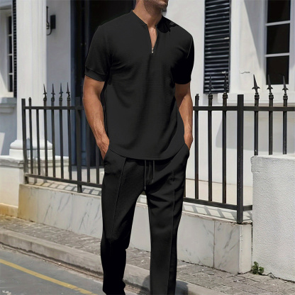 AHLSENTOP™ Neues zweiteiliges Set aus Kurzarm und Hose für Herren