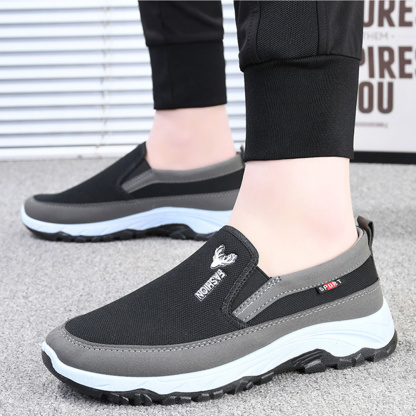 Ahlsentop 2024 Sommer neue bequeme atmungsaktive Mesh-Freizeitschuhe für Herren