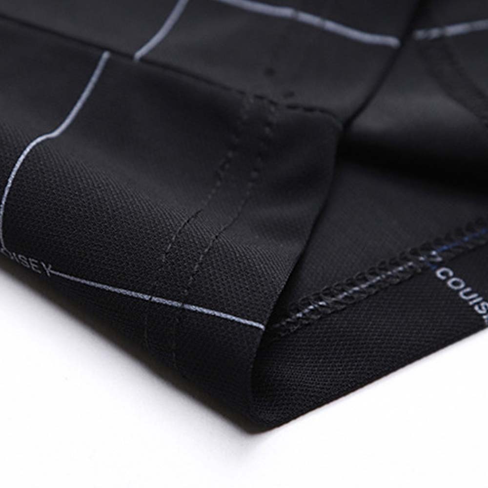 AHLSENTOP® Sommerliches neues Herren-Kurzarm-T-Shirt aus Eisseide mit Karomuster