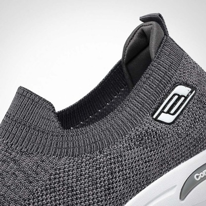 AHLSENTOP Herren-Slip-on-Sneaker aus Fliegenstrick für Frühling und Sommer
