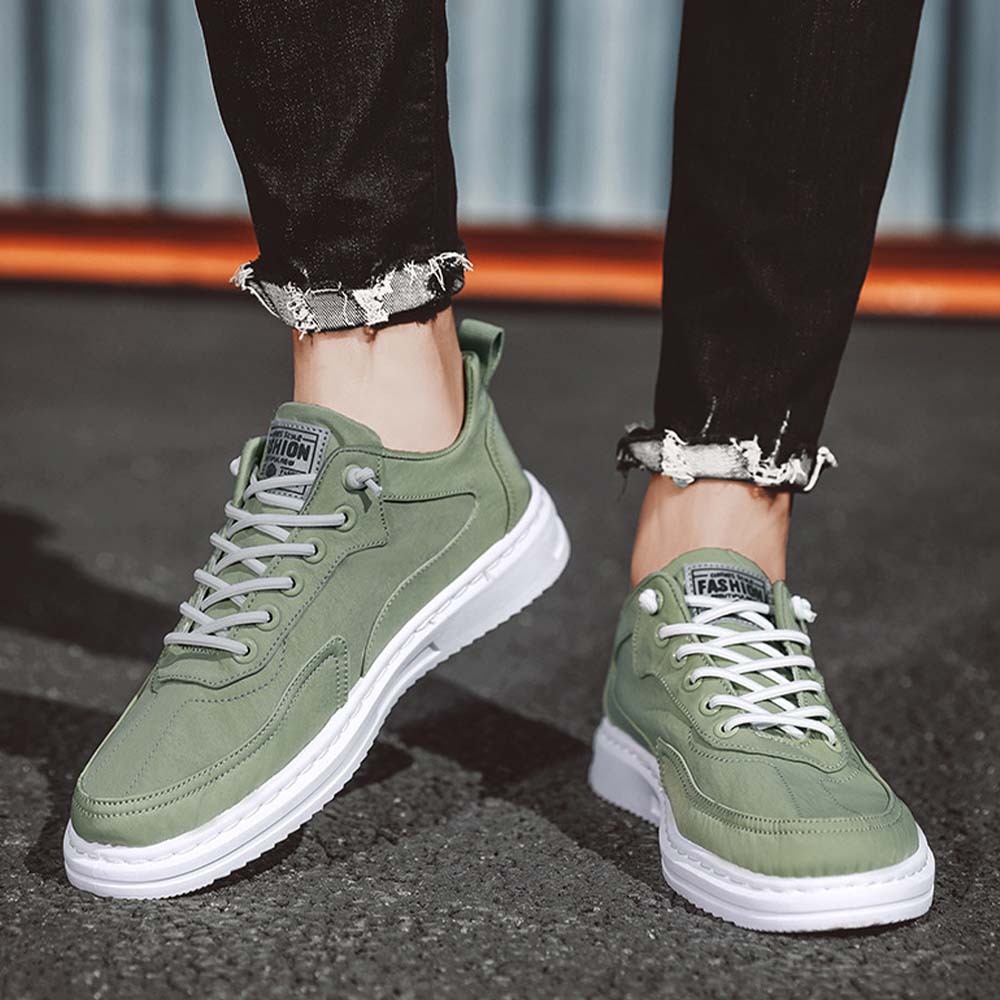AHLSENTOP Neue atmungsaktive Low-Top-Freizeitschuhe aus Canvas für Herren