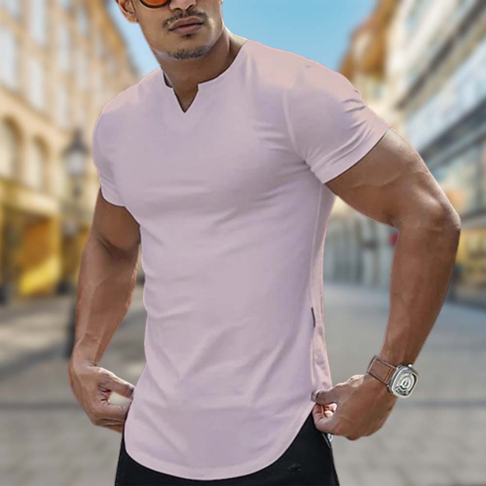 AHLSENTOP™ Frühling Sommer neue V-Ausschnitt Casual T-Shirts für Männer