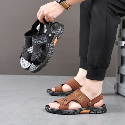 Ahlsentop Neue rutschfeste und atmungsaktive Strandsandalen für Herren