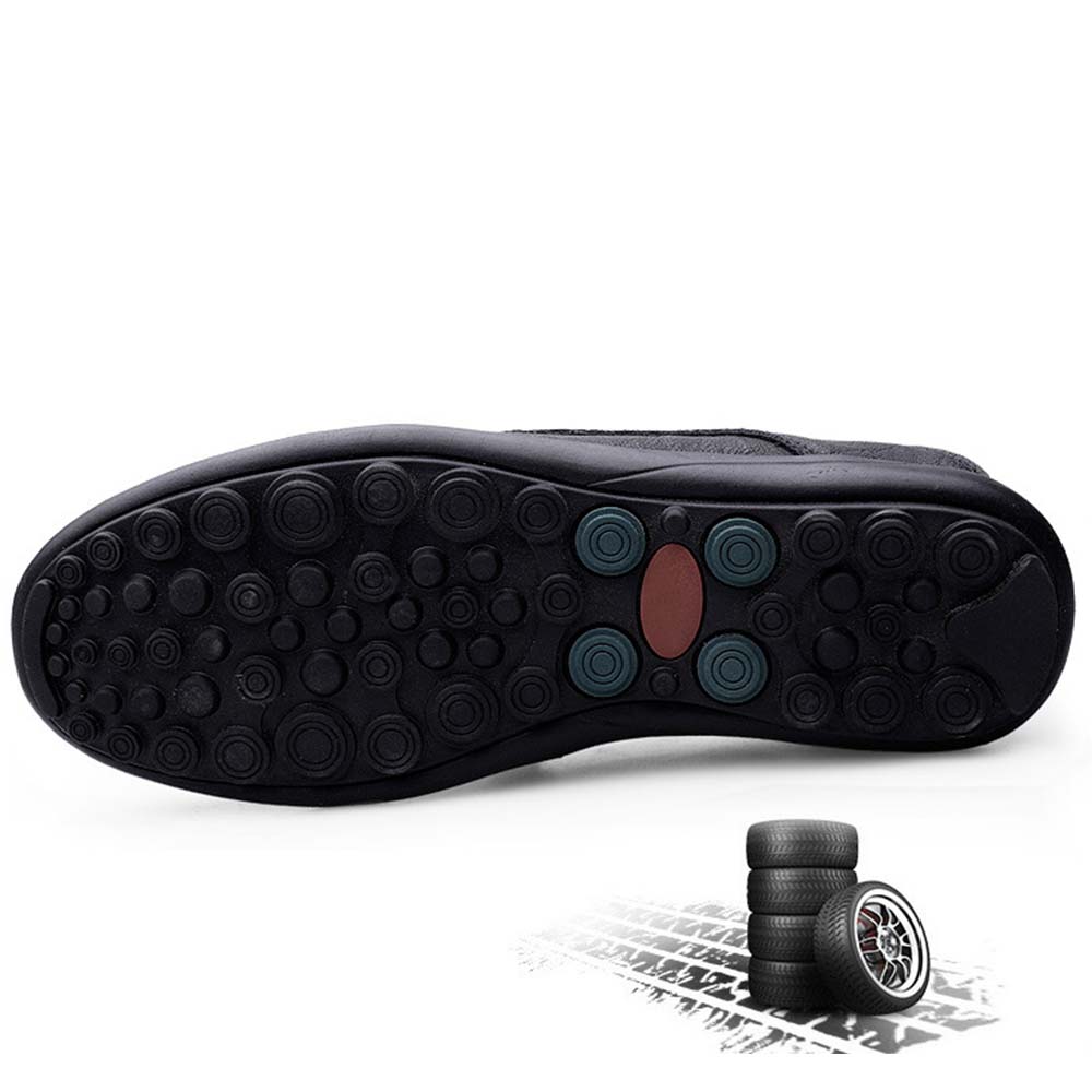 Ahlsentop Neue Slip-On-Freizeitschuhe aus Leder für Herren