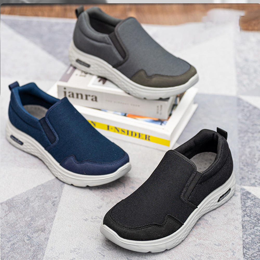 Ahlsentop Atmungsaktive Slip-on-Freizeitsneaker für Herren