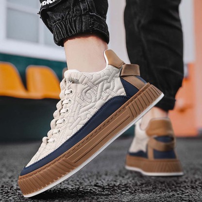 AHLSENTOP Neue modische Low-Top-Freizeitschuhe aus Segeltuch für Herren